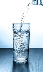 glass with water