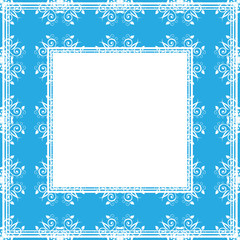 blue gentle border