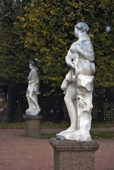 Kuskovo park in Moscow.