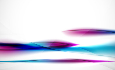 Colorful wave line, abstract background with light and shadow