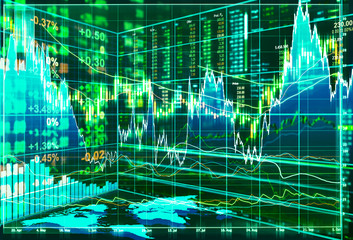 stock market concept