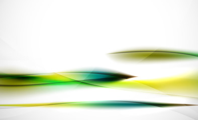 Colorful wave line, abstract background with light and shadow