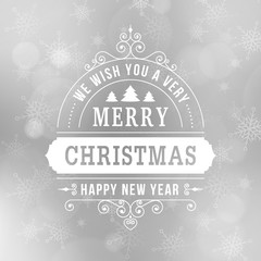 merry christmas vintage curl background