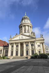 Fototapeta na wymiar Berlin - French Cathedral.