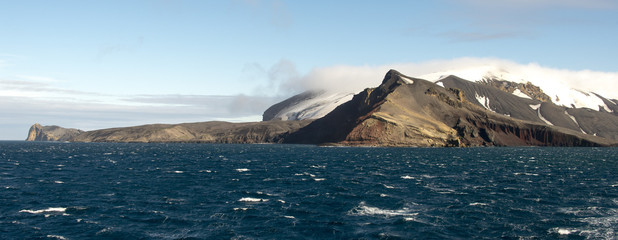 Ile de la Déception, archipel des iles Shetland du Sud, océan Austral, péninsule Antarctique © JAG IMAGES