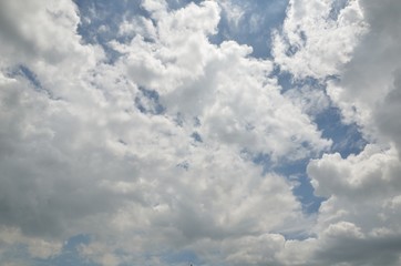 Cloud in a sky