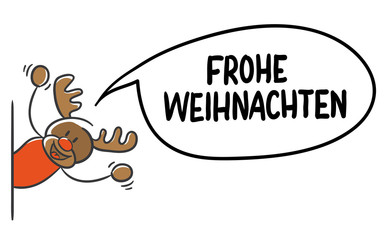 Stick Figure Series Red / Christmas