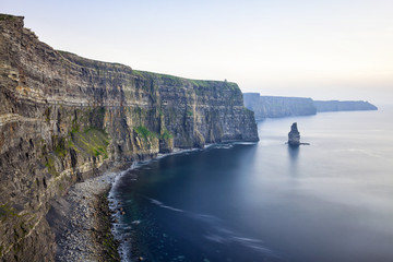 View at the Cliffs and Atlantic ocean.