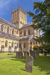 Fototapeta na wymiar Wells Cathedral, Somerset, England