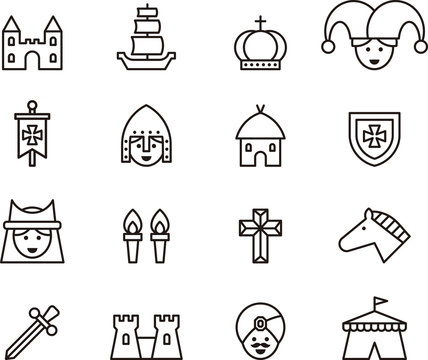 MEDIEVAL icons