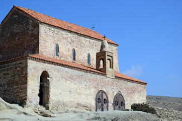 Fototapeta na wymiar Church of Gregory Triumphant in the cave city of Uplistsikhe, Georgia
