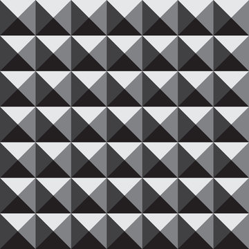 vector 3d pyramid pattern