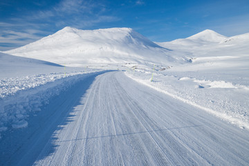 Winterlandschaft in Schweden