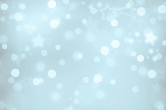 bl&auml;ulich-silber schimmernder Weihnachts- bzw. Winterzeithintergund