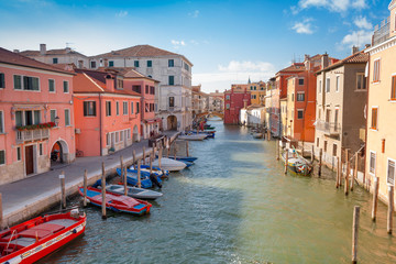 Chioggia, view of Canal Vena
