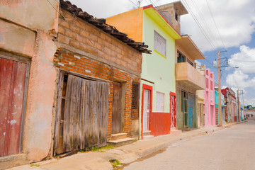 Fototapeta na wymiar Camaguey, Cuba - old town listed on UNESCO World Heritage
