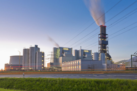 Germany, Hamburg, coal power station