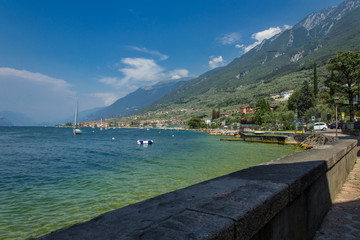 The shores of Lake Garda