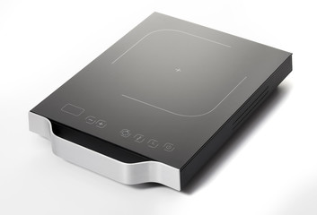 pan indutcion isolated on the white background