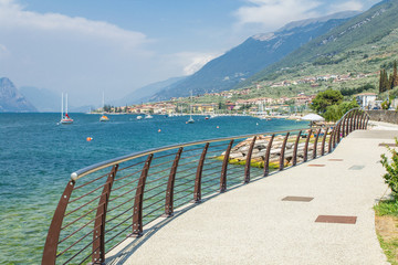 The shores of Lake Garda