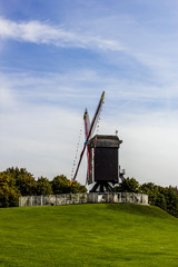 Parco dei mulini, Bruges, Belgio