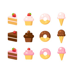 Dessert icons