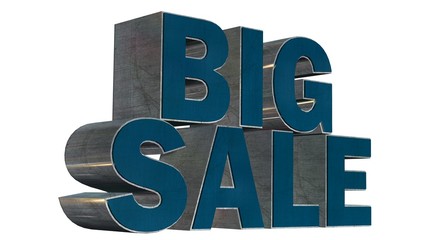 Big Sale - 3D Text