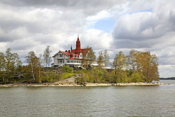 Obraz premium Luoto island in Helsinki. Finland