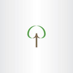 tree vector sign element icon