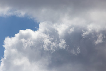 background beautiful clouds in the sky