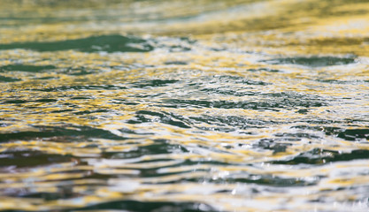 abstract surface of the water