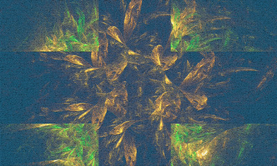 Fractal spiral. Fractal art background for creative design. Decoration for wallpaper desktop, poster, cover booklet. Abstract texture. Psychedelic. Print for clothes, t-shirt.