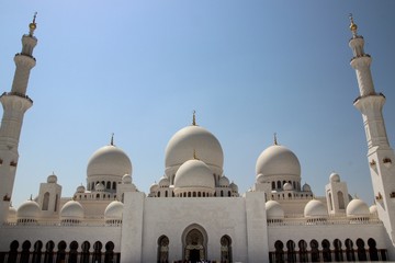 Fototapeta na wymiar Scheich-Zayid-Moschee