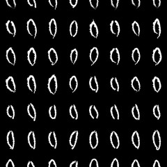 vector seamless pattern witch sketch texture