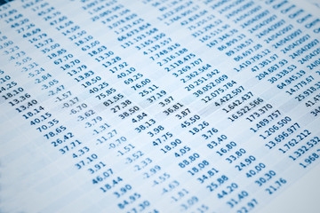Fototapeta premium financial study