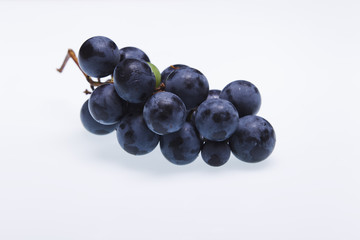 Black grapes 