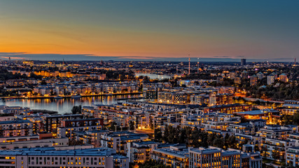 Autumn Sunset, Stockholm, Sweden