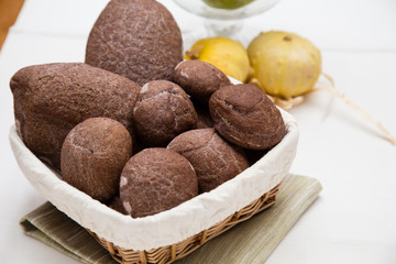 Pane integrale di riso venere