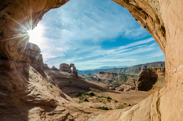 Frame Arch at Sunrise