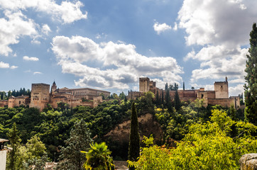 Fototapeta na wymiar La Alhambra en Granada