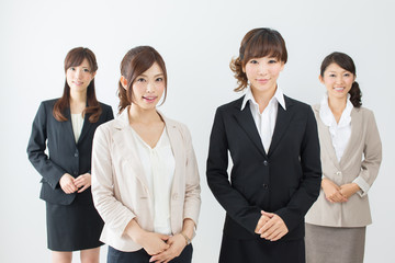 仲の良いビジネスウーマン 