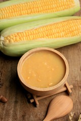 Corn soup