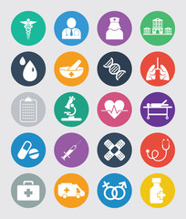 Medical icons set