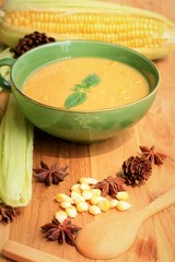 Corn soup