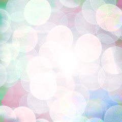 soft colorful bokeh background