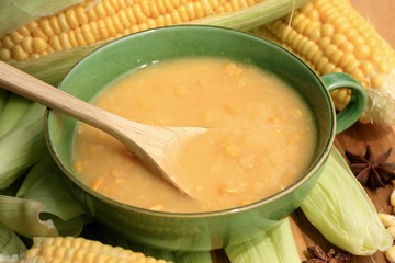 Corn soup