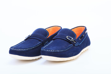 Men's shoes on a white background