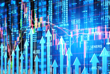 stock market concept