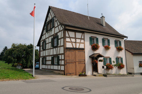 Switzerland traditional house