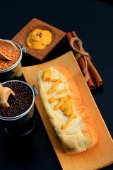 mustard seed with bread